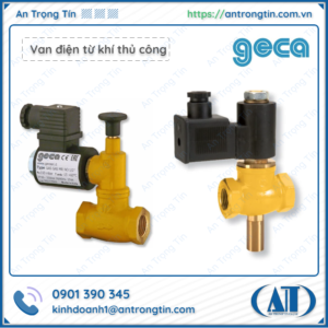 Van điện từ gas tự động Geca