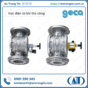 Van điện từ gas tự động Geca