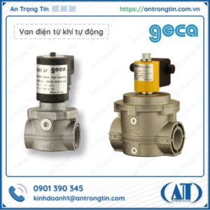 Van điện từ gas tự động Geca