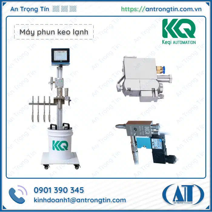 Máy phun keo lạnh KEQI chính hãng Máy phun keo lạnh KEQI