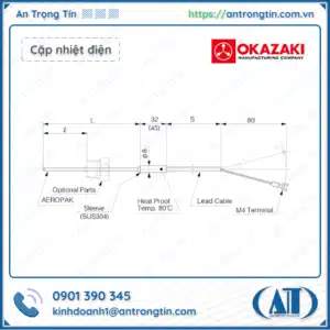 Cặp nhiệt điện Okazaki AEROPAK