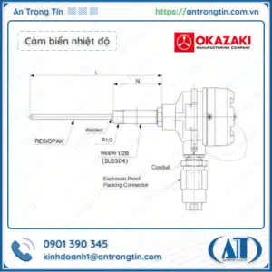 Cảm biến nhiệt độ Okazaki