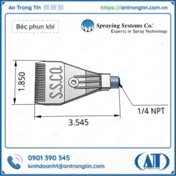 Đầu phun WindJet AA727-1/4-SS-15 (Inox) | Hàng sẵn