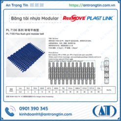 Băng tải nhựa RexMOVE PL 7100 / PL 1000 / PL 900 / PL 800
