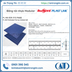 Băng tải nhựa RexMOVE PL 7100 / PL 1000 / PL 900 / PL 800
