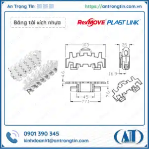 Băng tải xích nhựa RexMOVE RM140 RM175