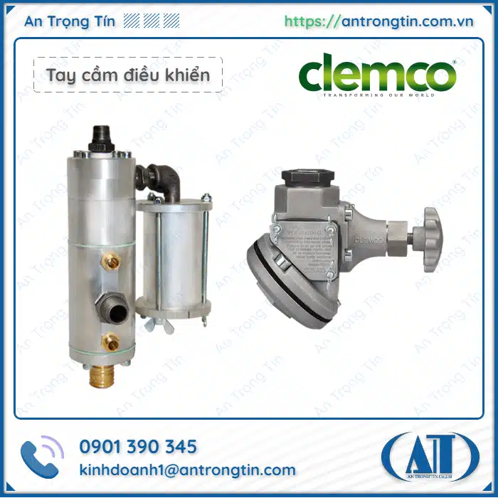 Tay điều khiển khí nén Clemco RLX-III Tay điều khiển khí nén Clemco RLX-III