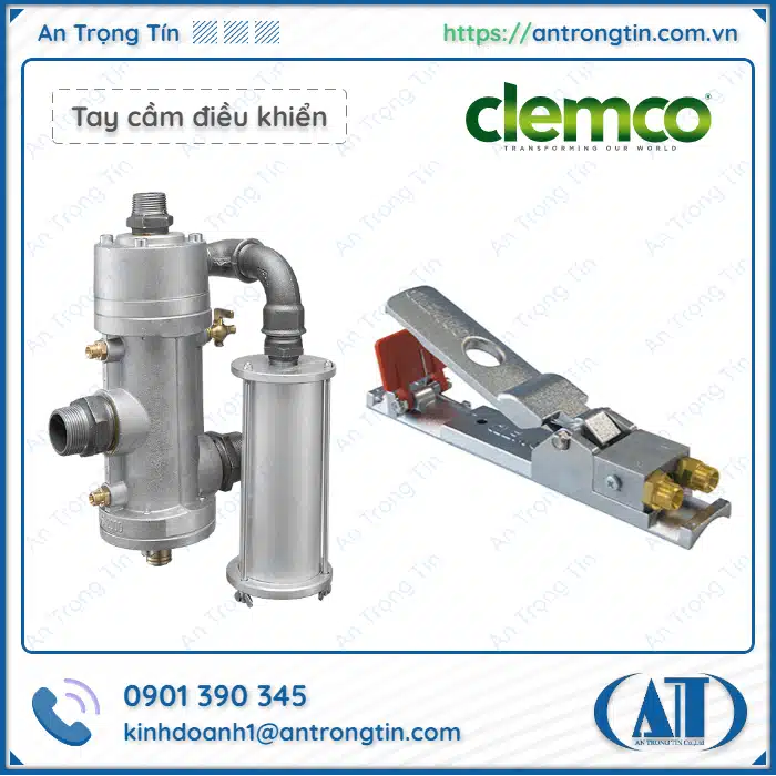 Tay điều khiển khí nén Clemco RLX-III Tay điều khiển khí nén Clemco RLX-III