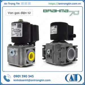 Van gas điện từ Brahma E8/B Italy tại Việt Nam