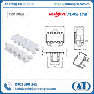 Xích nhựa RexMOVE Plast Link RM83 RM140 RM295
